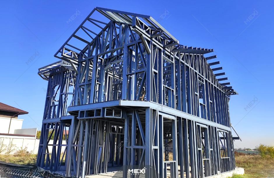 Montaj structură metalică la Casă spațioasă cu etaj - Ilfov