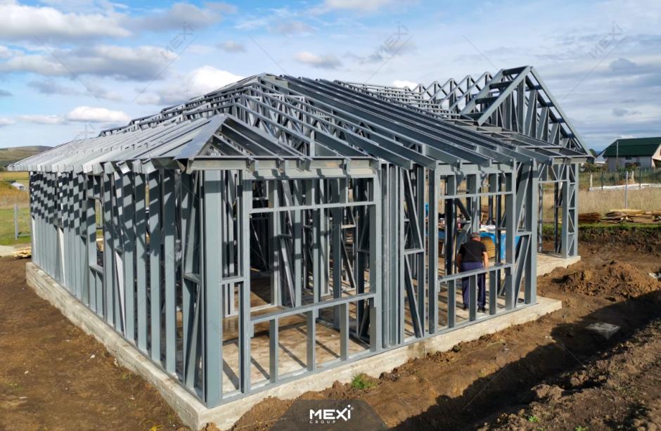 Montaj structură metalică la Casă familală - Brașov